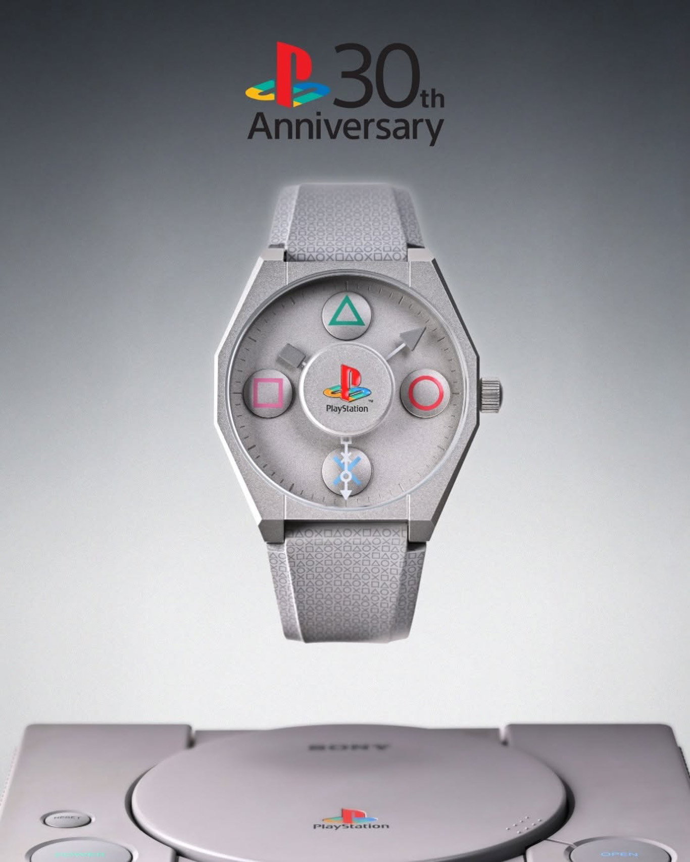 PlayStation, Anicorn, PS, 聯名, 機械錶, 石英錶, 遊戲機