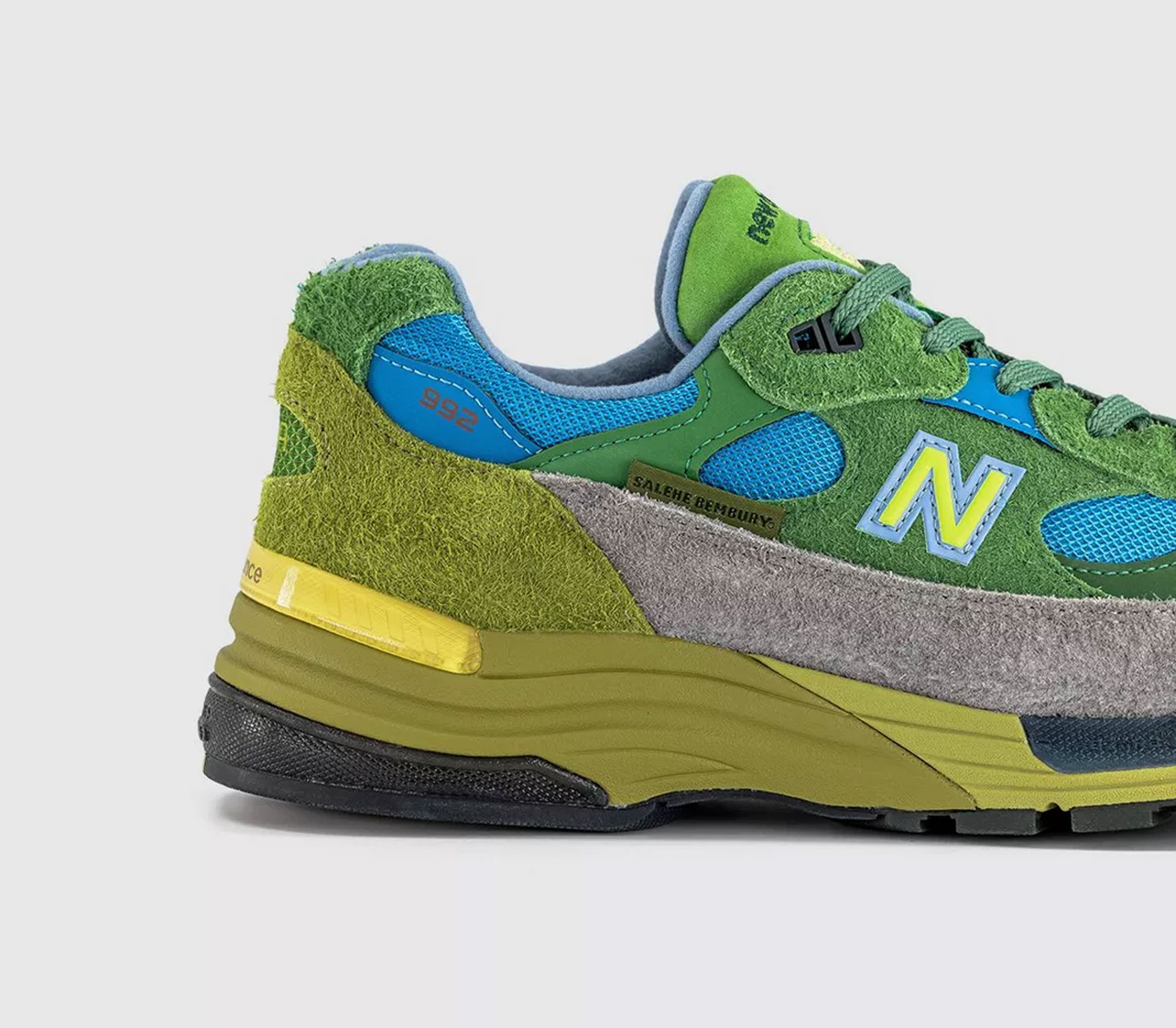 Salehe Bembury, New Balance, NB 992, Salehe Bembury Green, 聯名