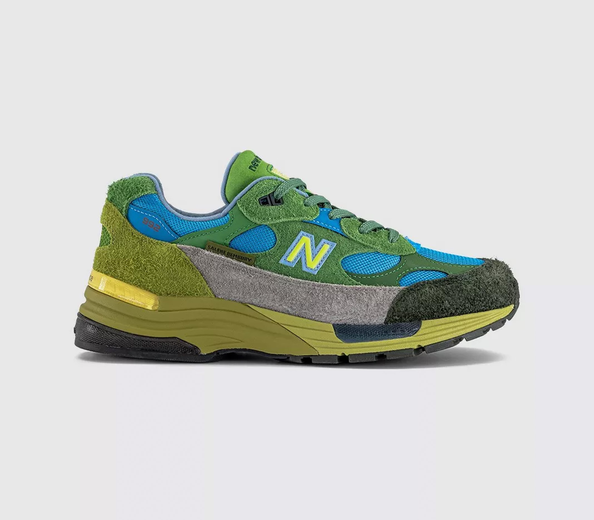 Salehe Bembury, New Balance, NB 992, Salehe Bembury Green, 聯名