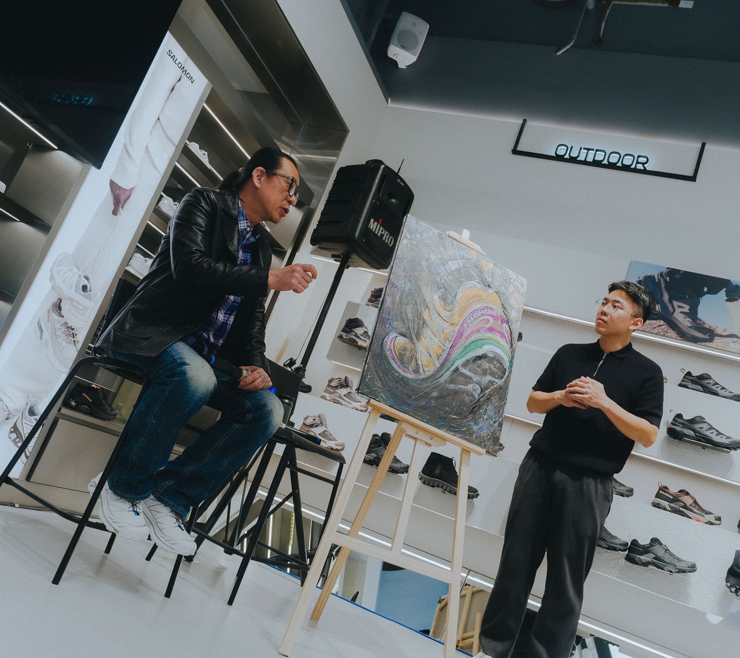 SALOMON XT-6 ARTIST ILLUSTRATION EXHIB TAIPEI-14 SALOMON XT-6 ARTIST ILLUSTRATION EXHIB TAIPEI-14