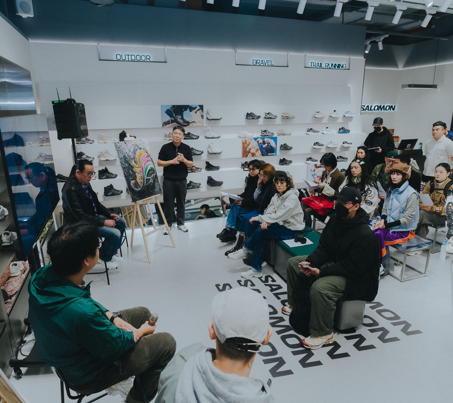 SALOMON XT-6 ARTIST ILLUSTRATION EXHIB TAIPEI-20 SALOMON XT-6 ARTIST ILLUSTRATION EXHIB TAIPEI-20