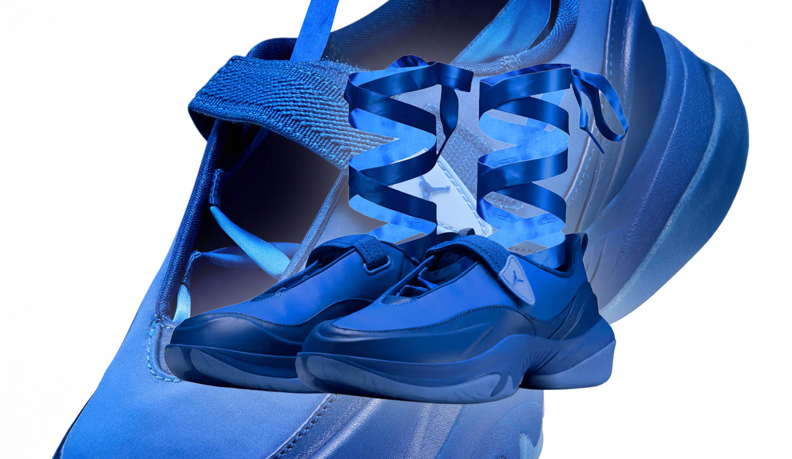 Nike, Jordan, Balletcore, Jordan Pointe, 芭蕾舞鞋, 緞帶, 喬丹, Air Rift