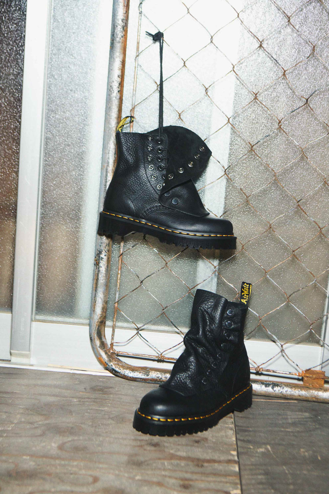 山本里美, LIMI feu, Dr. Martens, 1460 BEX BOOTS, 聯名, 馬汀靴, 8孔靴, Yohji Yamamoto