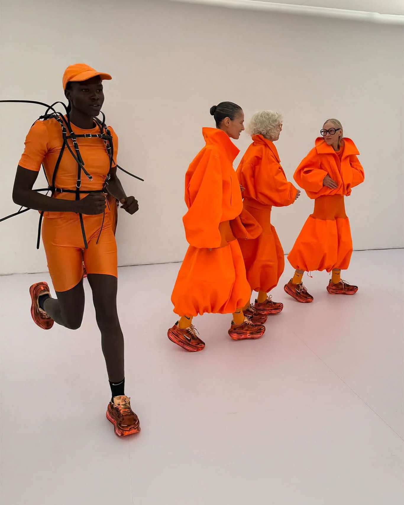 Melitta Baumeister, Nike, Vomero Premium, 聯名, 燒焦, 跑鞋, IQ7166-800,