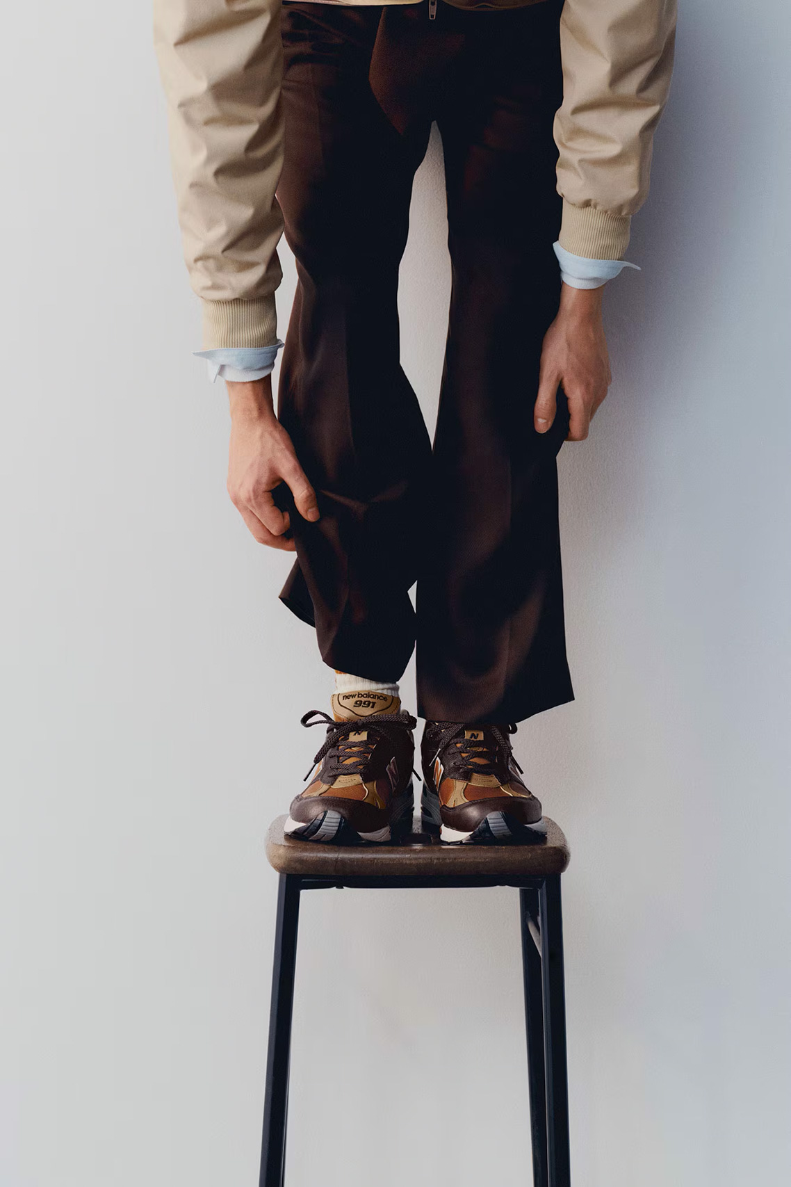 New Balance, Made in UK, 991v1, 英製, 植鞣革, Vegetable Tanned Leather, 紐巴倫, 皮球鞋, 植鞣皮, M991LB1