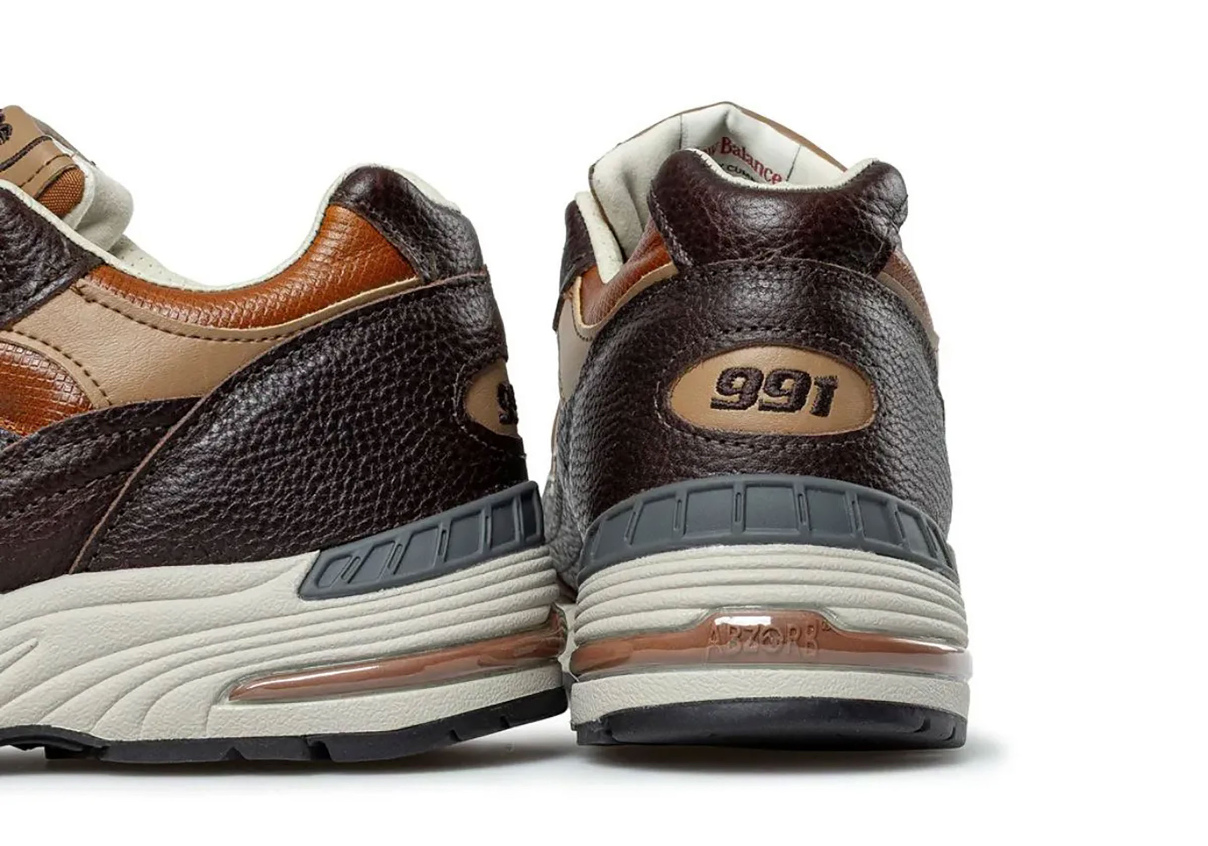 New Balance, Made in UK, 991v1, 英製, 植鞣革, Vegetable Tanned Leather, 紐巴倫, 皮球鞋, 植鞣皮, M991LB1