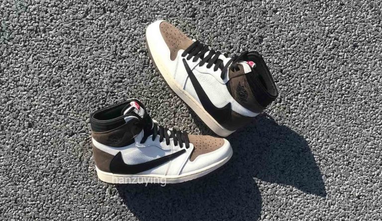 Travis Scott, Air Jordan 1, AJ1, Reverse Mocha, 反轉摩卡, 倒鉤, Cactus Jack, 聯名,