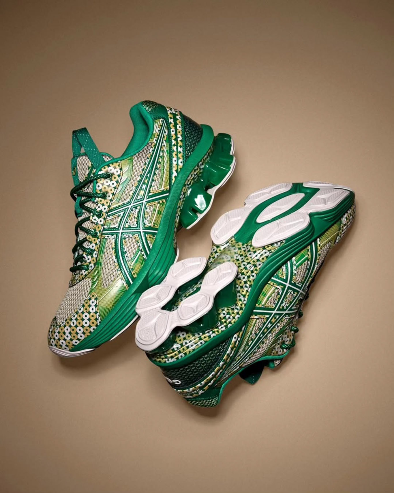 ASICS, Kiko Kostadinov, US7-S GEL-KINETIC FLUENT, 跑鞋, Gorpcore