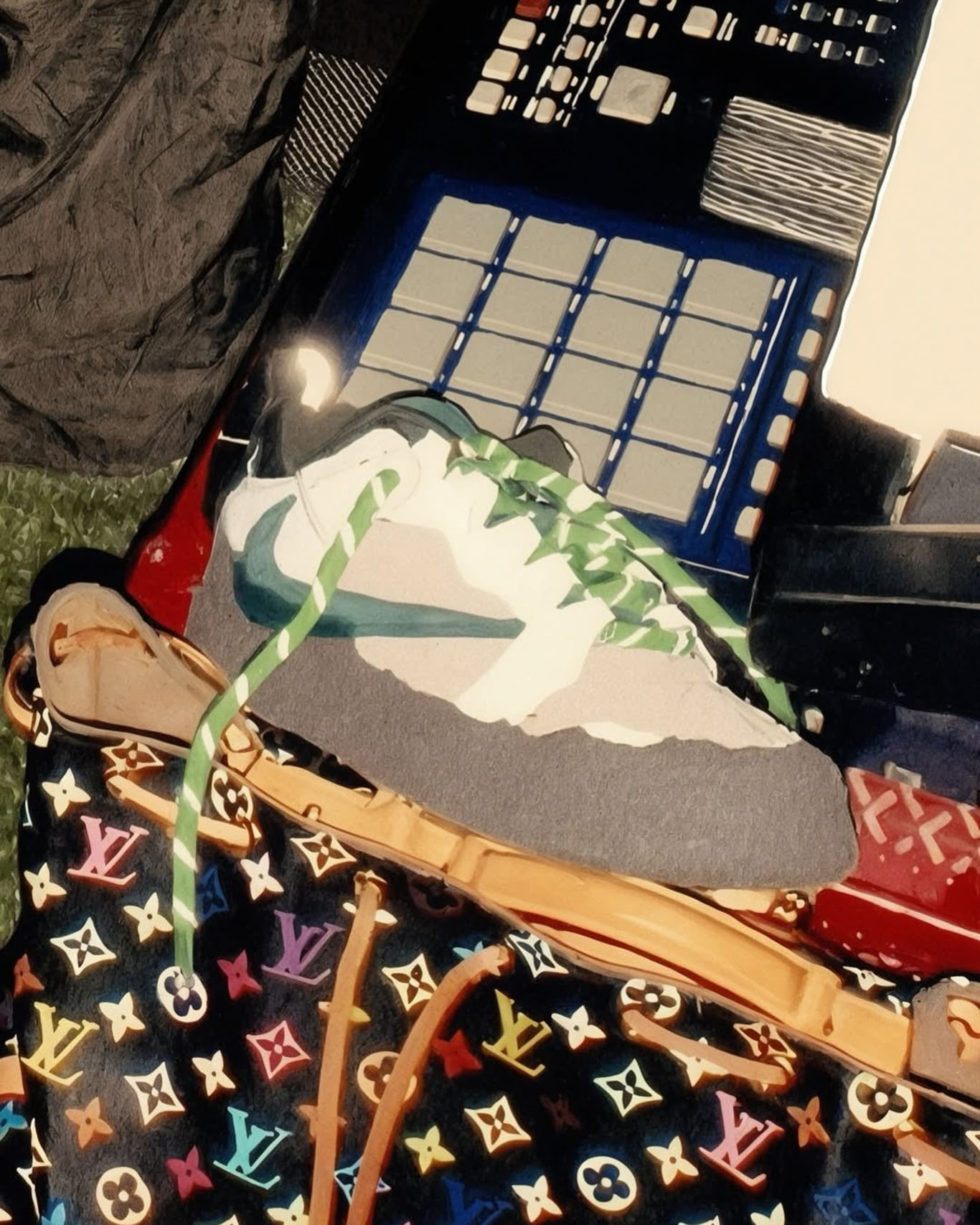 Travis Scott, Cactus Plant Flea Market, CPFM, Nike, Air Flea 1, Cactus Jack, 倒勾, 聯名