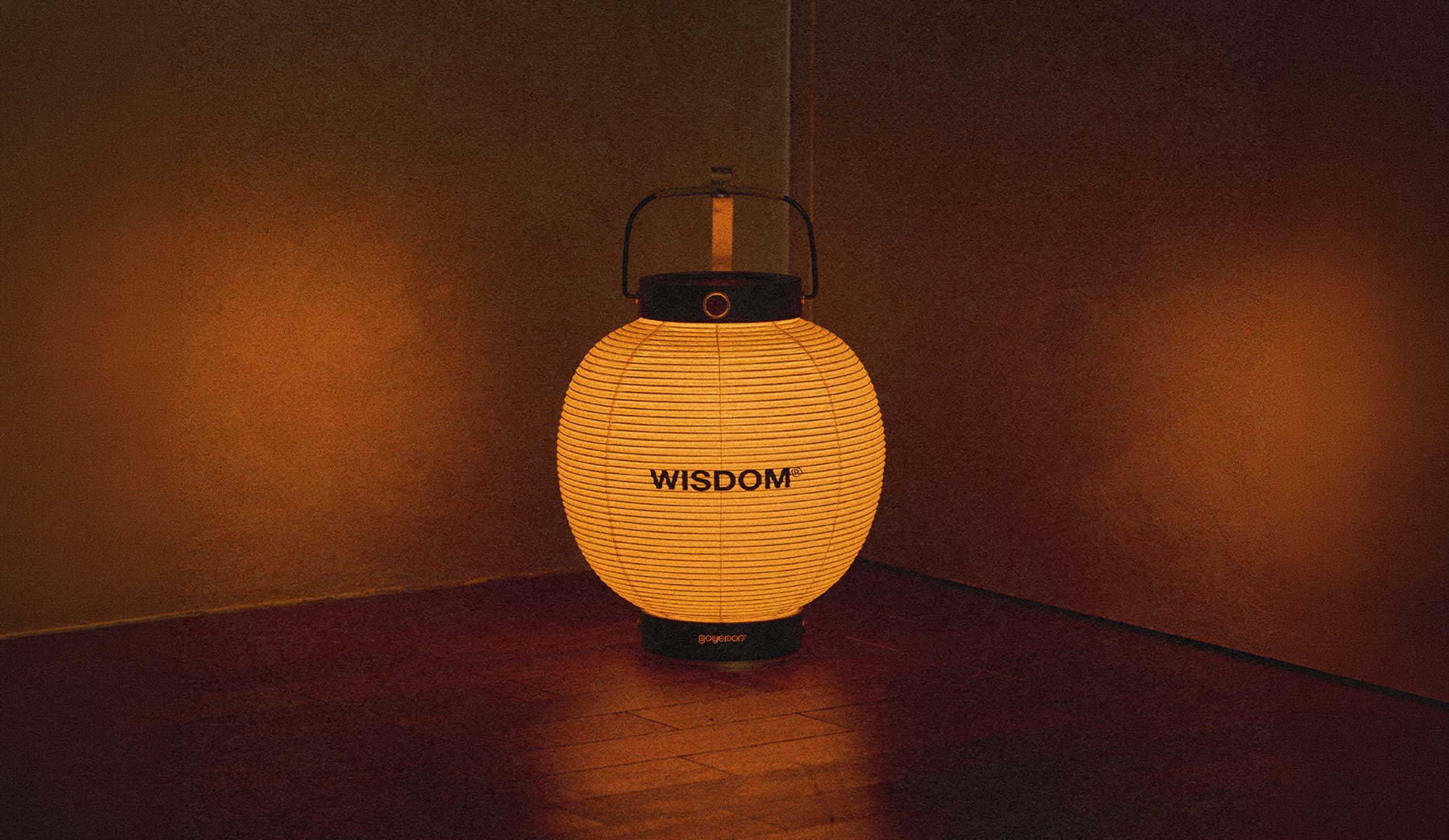 WISDOM, goyemon, ANCOH, 庵光, 聯名, 燈籠, 露營燈